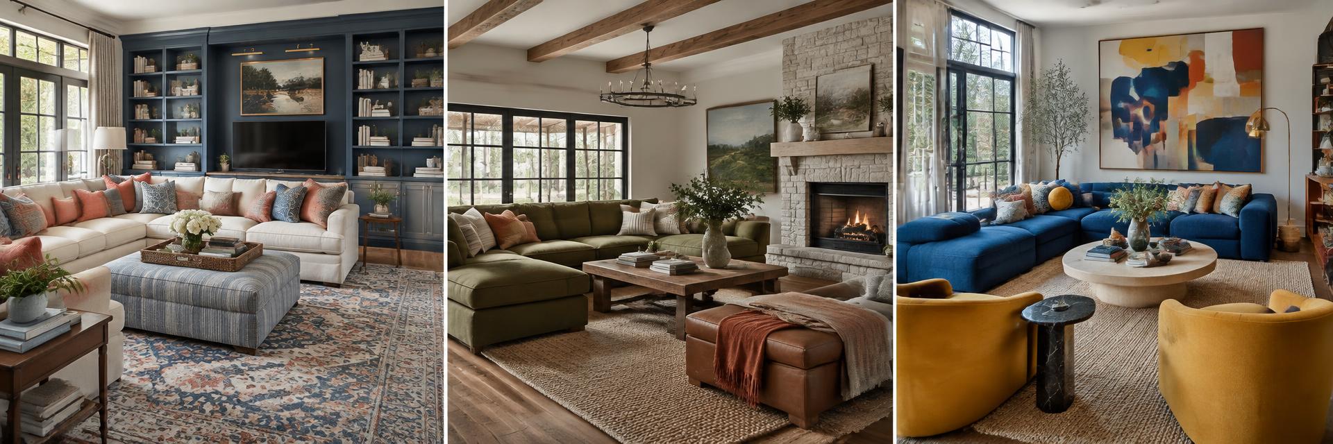 Family Room — Transitional design inspiration