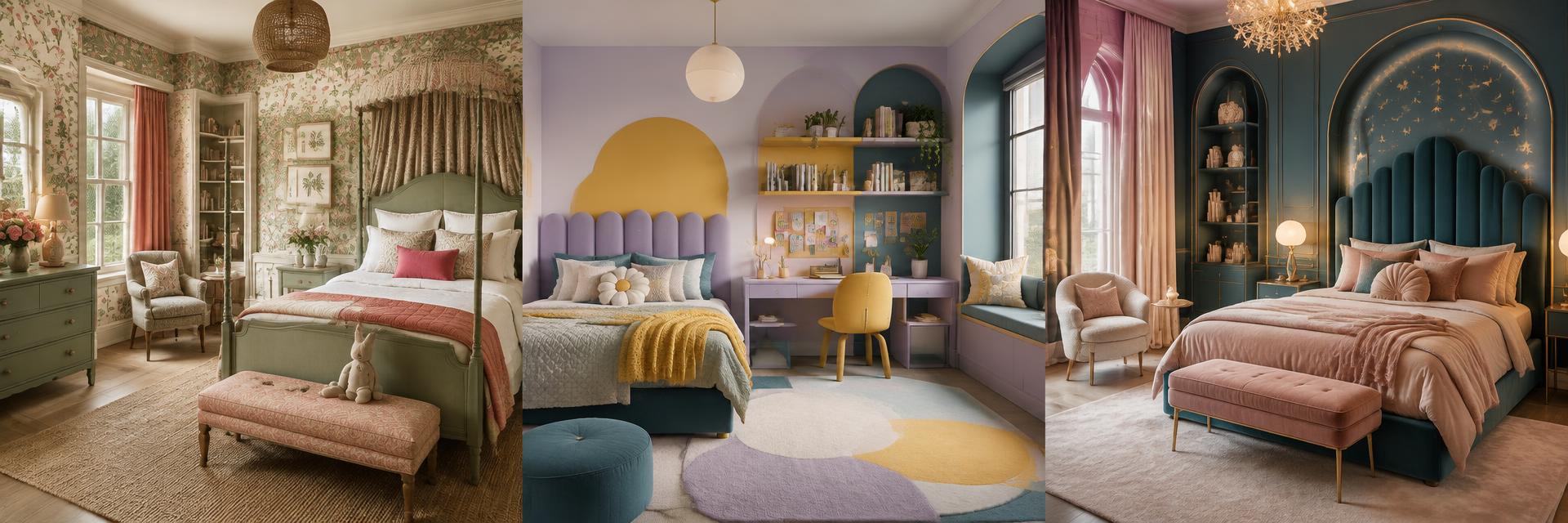 Children’s Bedroom — Girl — English Garden design inspiration