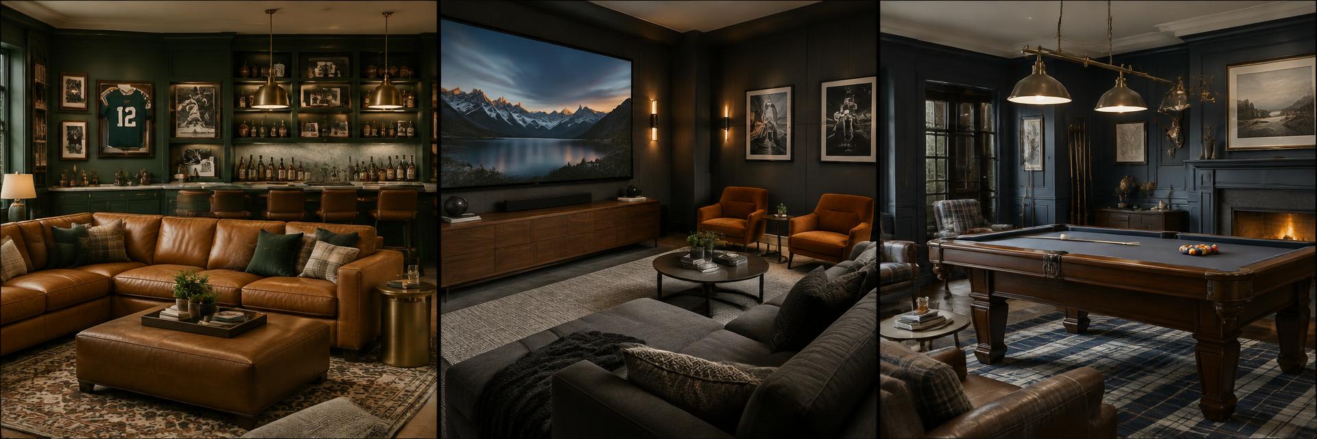 Man Cave — Club Classic design inspiration